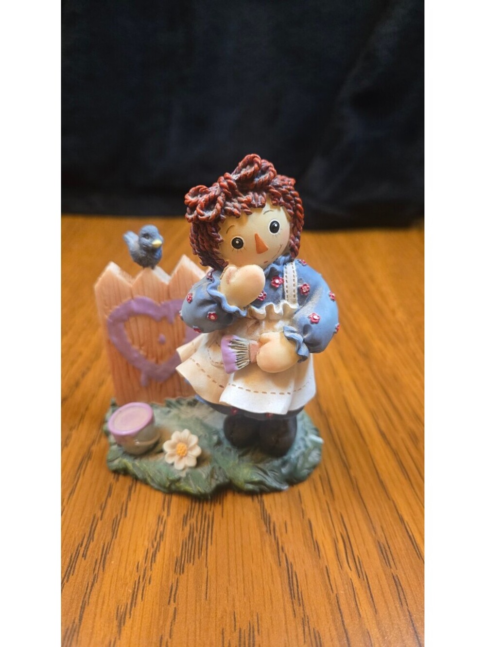 Raggedy Ann & Andy Figurine 'A Heart Full Of Happiness' by Enesco